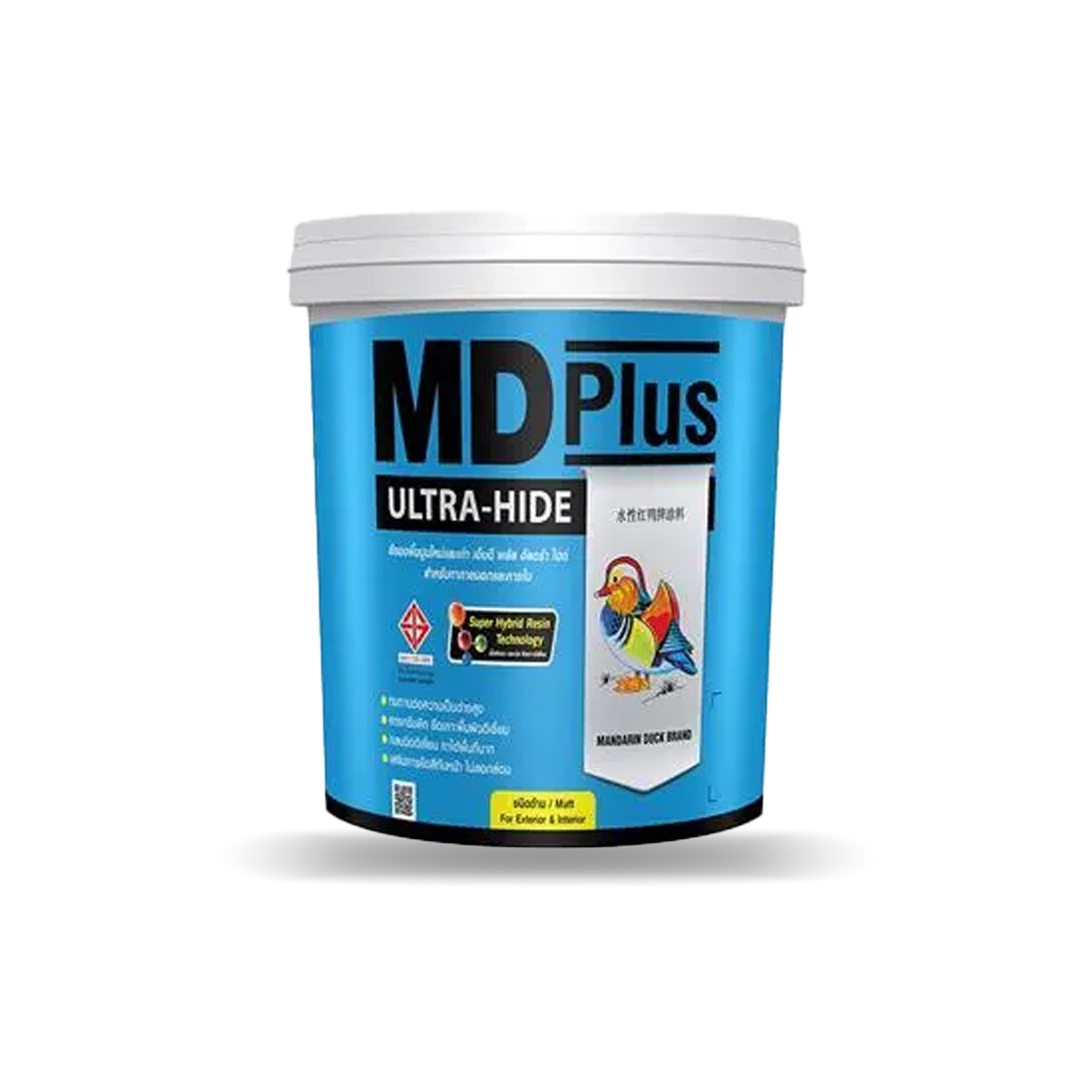 TOA Mandarin Duck เป็ดหงส์ รองพื้นปูนใหม่/เก่า # 0000 17.5L